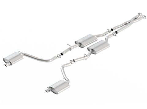 Borla 2015 Dodge Challenger 3.6L V6 ATAK Catback Exhaust No Tips Factory Valance
