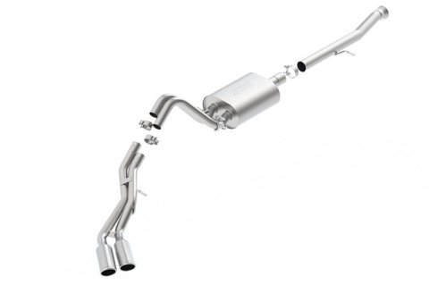 Borla 15-16 Cadillac Escalade ESV/Yukon Denali XL 6.2L V8 AT Split Side Ext SS S-Type CB Exhaust