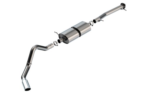 Borla 20-22 Chevrolet/GMC Silverado/Sierra 6.6L T-304 SS Cat-Back S-Type Exhaust - Brushed
