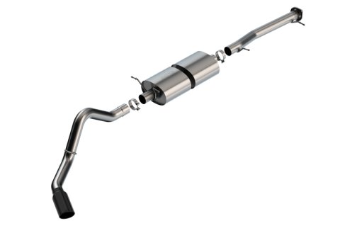 Borla 20-22 Chevrolet/GMC Silverado/Sierra 6.6L T-304 SS Cat-Back S-Type Exhaust - Brushed