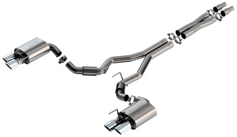 Borla 2024 Ford Mustang GT 5.0L V8 w/ Active Exhaust S-Type Cat-Back Exhaust System