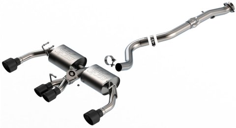 Borla 23-24 Toyota GR Corolla ATAK Cat Back System w/ Black Tips