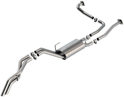 Borla 22-24 Nissan Frontier S-Type Cat Back System - Rock Crawler Design