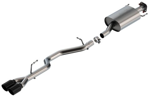 Borla 21-22 Toyota Highlander XSE V6 S-Type Axle-Back - Black Chrome