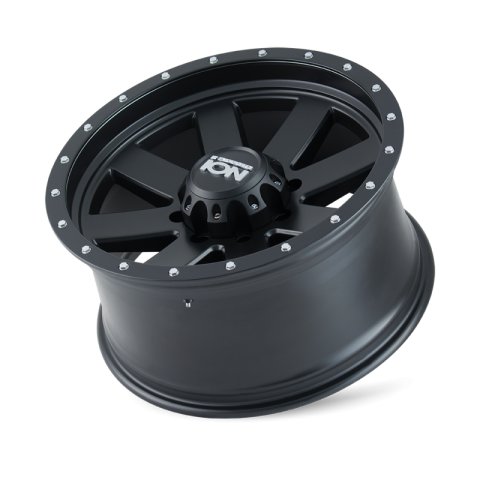ION Type 134 18x10 / 5x139.7 BP / -19mm Offset / 108mm Hub Matte Gunmetal/Black Beadlock Wheel