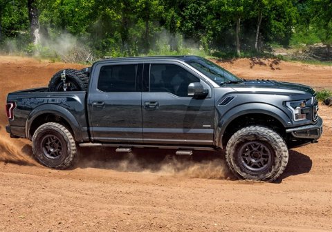 N-Fab RKR Rails 10-17 Toyota 4 Runner ( TRAIL EDITION ONLY) SUV 4 Door - Tex. Black - 1.75in
