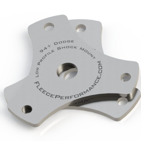 Fleece Performance 2500 and 3500 Low Profile Shock Mounts
