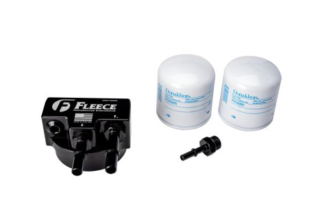 Fleece Performance 11-26 Ford Powerstroke 6.7L Engine Mounted Fuel Filter Assembly