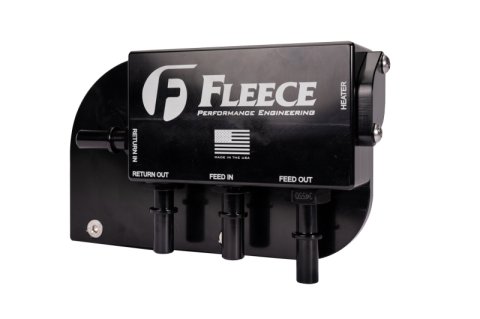 Fleece Performance 17-26 Ford F250-550 Powerstroke Under Bed Fuel Filter Assembly