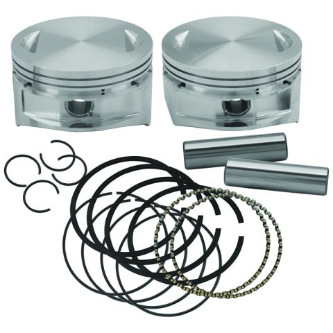 S&S Cycle 84-99 BT 4in x 4-1/2in Piston Set - .020in