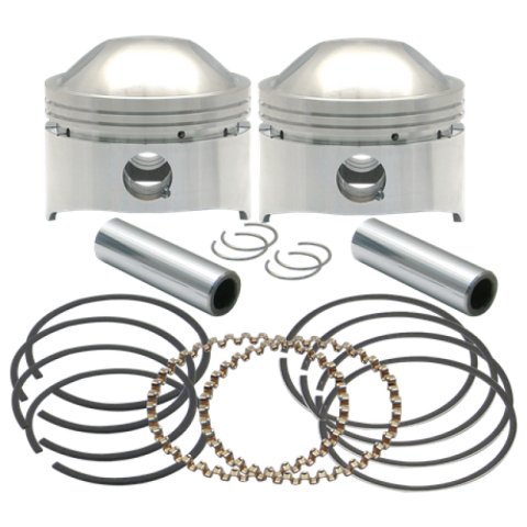 S&S Cycle 36-84 BT 3-1/2in +.010in 80in HC Forged Pistons