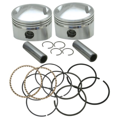 S&S Cycle 36-84 BT 3-5/8in Piston Set - .010in