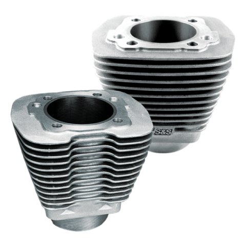 S&S Cycle 84-99 BT 3-1/2in Bore Cylinders - Natural