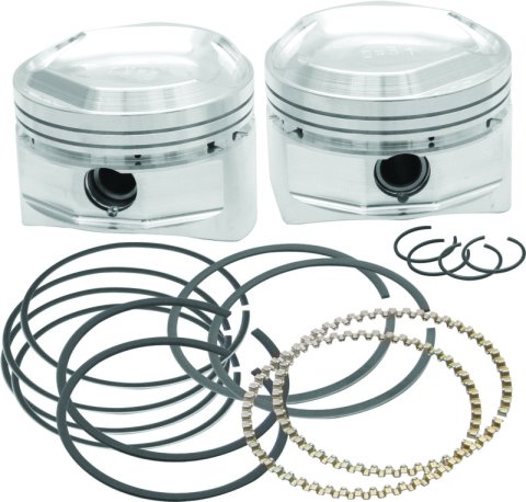 S&S Cycle 84-99 BT HSF 3-5/8in Piston Set - .020in