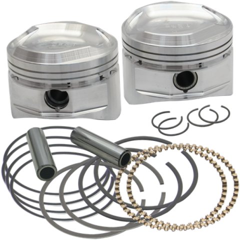 S&S Cycle 84-99 BT 3-5/8in Piston Set - .040in