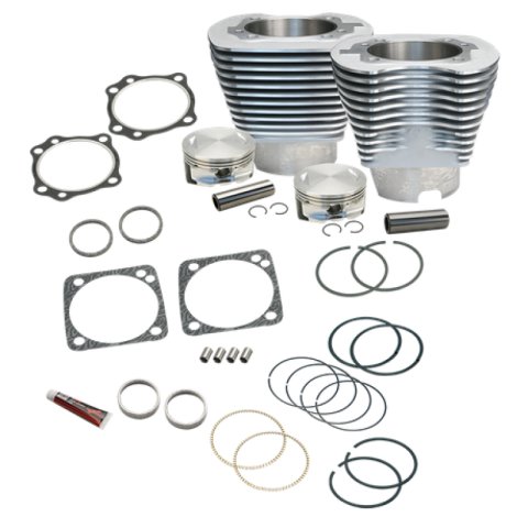 S&S Cycle 84-99 BT 84-99 BT 4 1/8in Bore Cylinder Kit For S&S V111 Engine - Natural