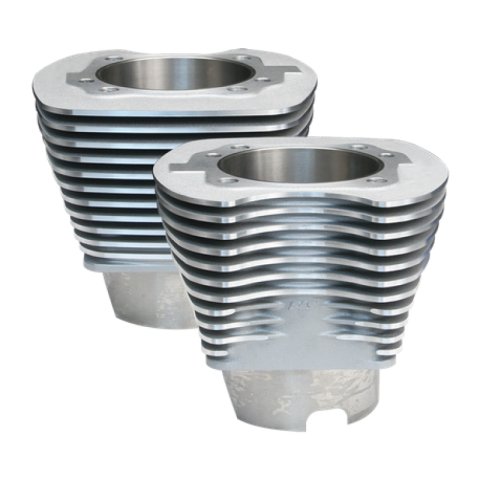 S&S Cycle 84-99 BT 4-1/8in Bore Cylinder Set For 111in V-Series Engines - Natural
