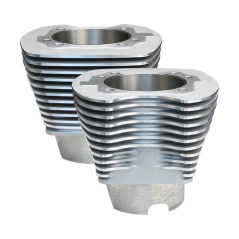 S&S Cycle 84-99 BT 4-1/8in Bore Cylinder Set For 124in V-Series Engine - Natural
