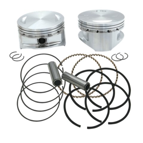 S&S Cycle 84-99 BT 4in x 4-1/2in Piston Set - .030in