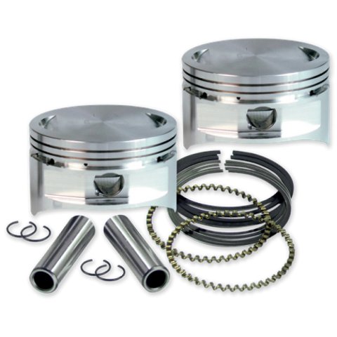 S&S Cycle 84-99 BT 4in x 4-1/2in Piston Set - Standard