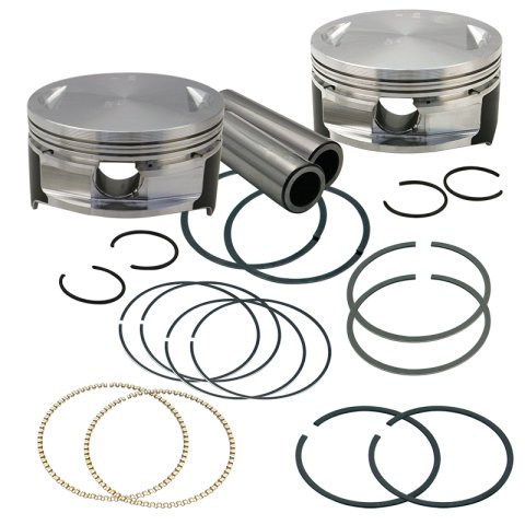 S&S Cycle 1999+ BT 106in Forged Stroker Pistons - .020in