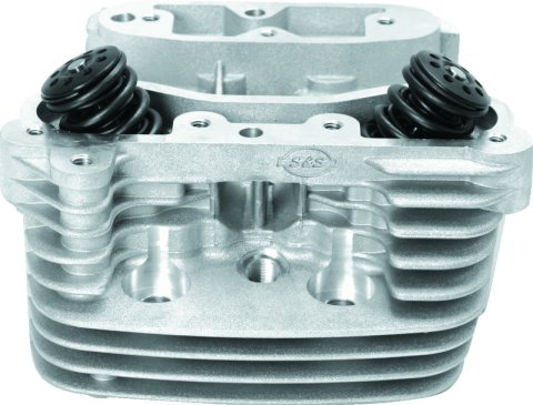 S&S Cycle 84-99 BT Performance Replacement Low Compression 82cc Cylinder Heads - Natural
