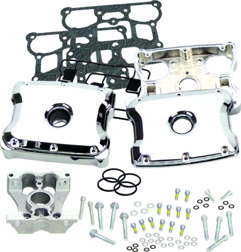 S&S Cycle 1999+ BT 4-1/8in Rocker Box - Chrome