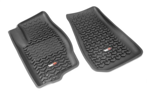 Rugged Ridge Floor Liner Front Black 2007-2012 Dodge / Jeep Caliber / 07-17 Compass / Patriot MK