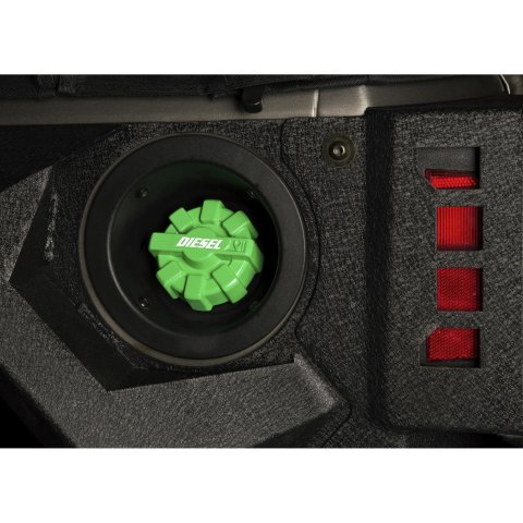 Rugged Ridge 07-20 Jeep Wrangler JK/JL / 2020 Gladiator JT Elite Aluminum Fuel Cap Green