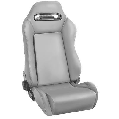 Rugged Ridge Sport Front Seat Reclinable Gray 76-02 Jeep CJ / Jeep Wrangler