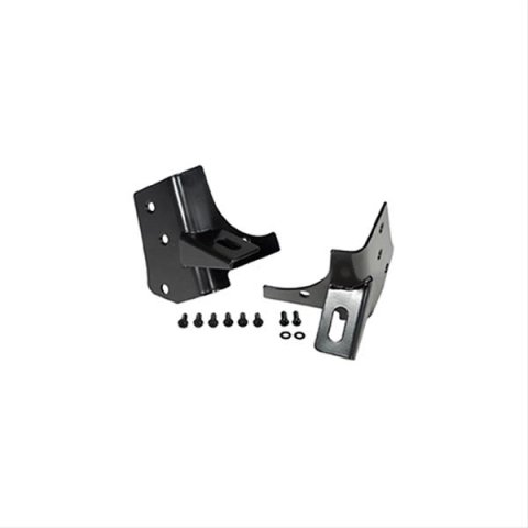 Rugged Ridge 97-06 Jeep Wrangler TJ Windshield Hinge Light Brackets Black