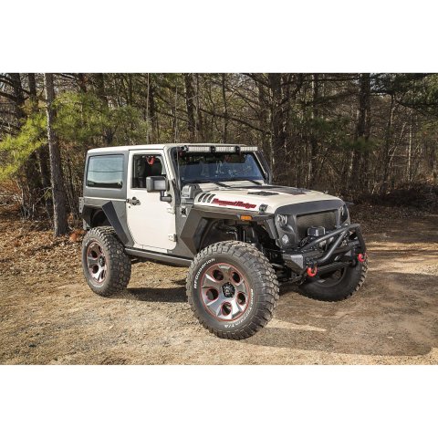 Rugged Ridge XHD Armor Fenders and Liner Kit 07-18 Jeep Wrangler JK 2-Door