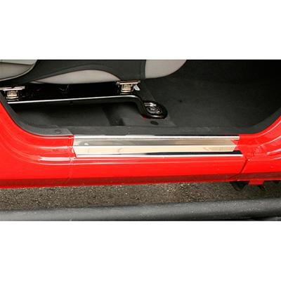 Rugged Ridge 07-18 Jeep Wrangler 2 Door Stainless Steel Door Entry Guards