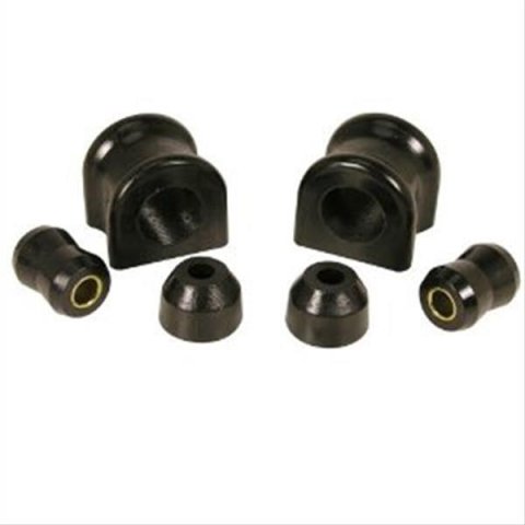 Rugged Ridge Front Swaybar Bushing Kit Black 30.5mm 97-06 Jeep Wrangler