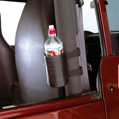 Rugged Ridge Sport Bar Drink Holder 55-18 Jeep CJ / Jeep Wrangler Models