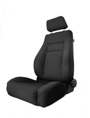 Rugged Ridge Ultra Front Seat Reclinable Black 97-06 Jeep Wrangler TJ
