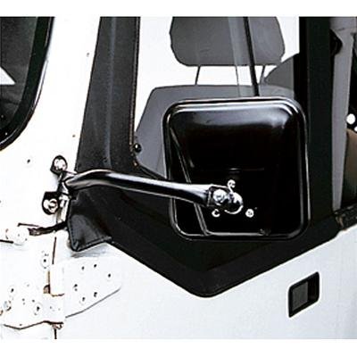 Rugged Ridge 97-06 Jeep Wrangler TJ Black CJ-Style Side Mirror Kit