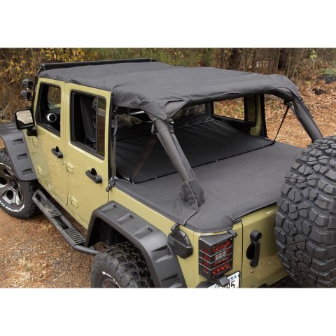 Rugged Ridge Montana Pocket Island Topper Black 10-18 JK 4 Door