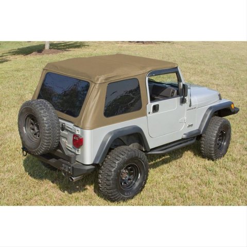 Rugged Ridge Bowless XHD Soft Top Spice 97-06 Jeep Wrangler TJ