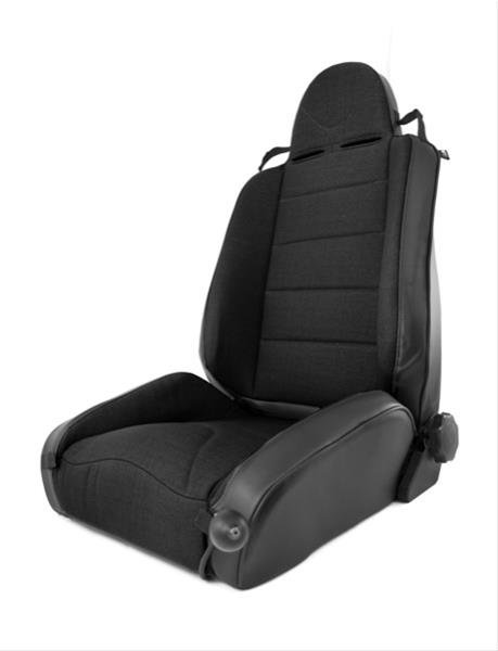 Rugged Ridge XHD Off-road Racing Seat Reclinable Black97-06TJ