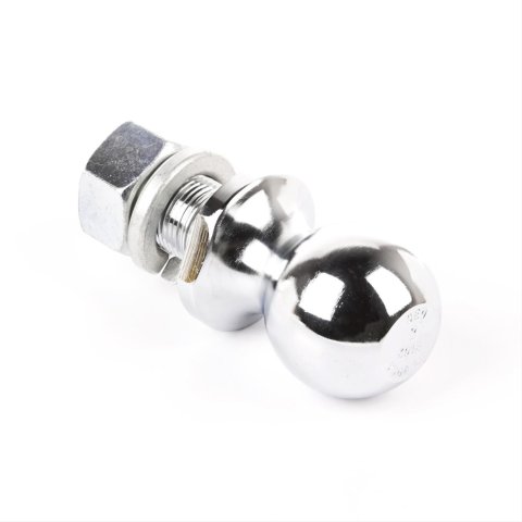 Rugged Ridge 1-7/8in Trailer Hitch Ball 1in Dia Shank Chrome