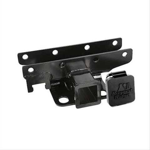 Rugged Ridge Receiver Hitch Kit RR Logo 07-18 Jeep Wrangler