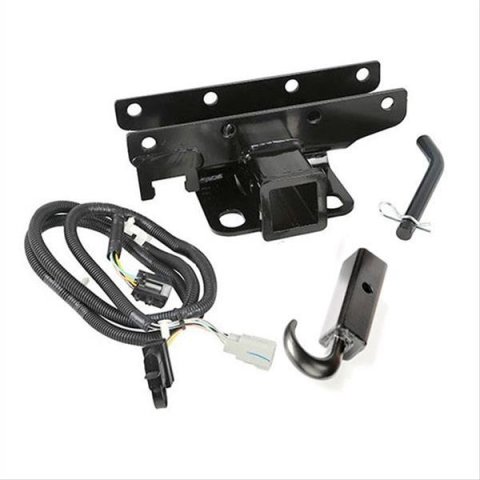 Rugged Ridge Receiver Hitch Kit Hook 07-18 Jeep Wrangler JK