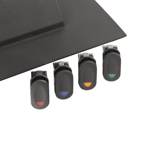 Rugged Ridge Lower Switch Panel Kit 07-10 Jeep Wrangler JK