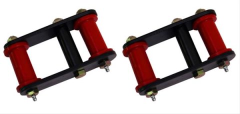 Rugged Ridge HD Front & Rear Leaf Spring Shackles 55-75 CJ