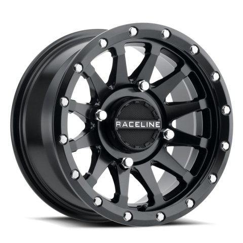 Raceline A95B Trophy 14x7in / 4x137 BP / 38mm Offset / 110.18mm Bore - Satin Black Wheel