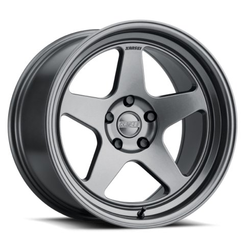 Kansei K12G Knp 18x8.5in / 5x120 BP / 35mm Offset / 72.6mm Bore - Gunmetal Wheel