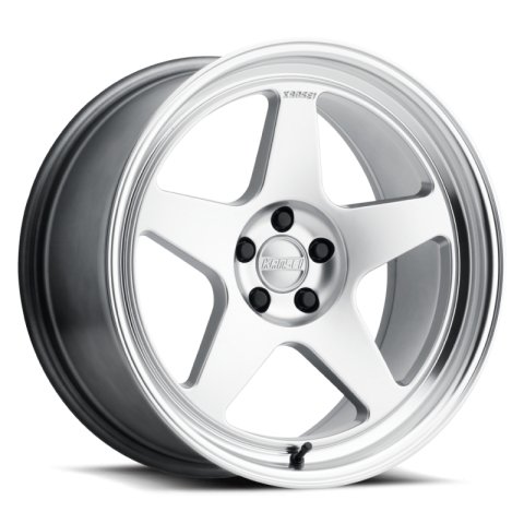 Kansei K12H Knp 17x9in / 5x114.3 BP / 22mm Offset / 73.1mm Bore - Hyper Silver Wheel
