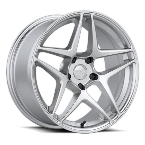 Kansei K15G Astro 18x8.5in / 5x114.3 BP / 35mm Offset / 73.1mm Bore - Hyper Silver Wheel
