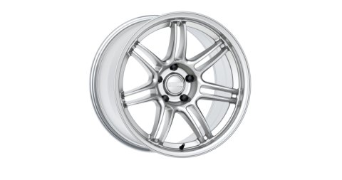 Kansei K17H Seven 19x10.5in / 5x120 BP / 22mm Offset / 72.56mm Bore - Hyper Silver